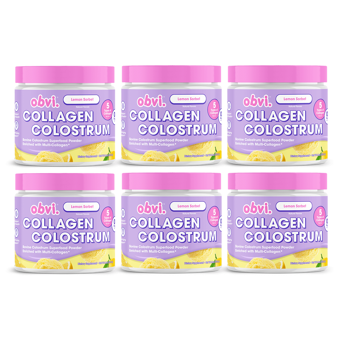 Collagen® Colostrum | Lemon Sorbet